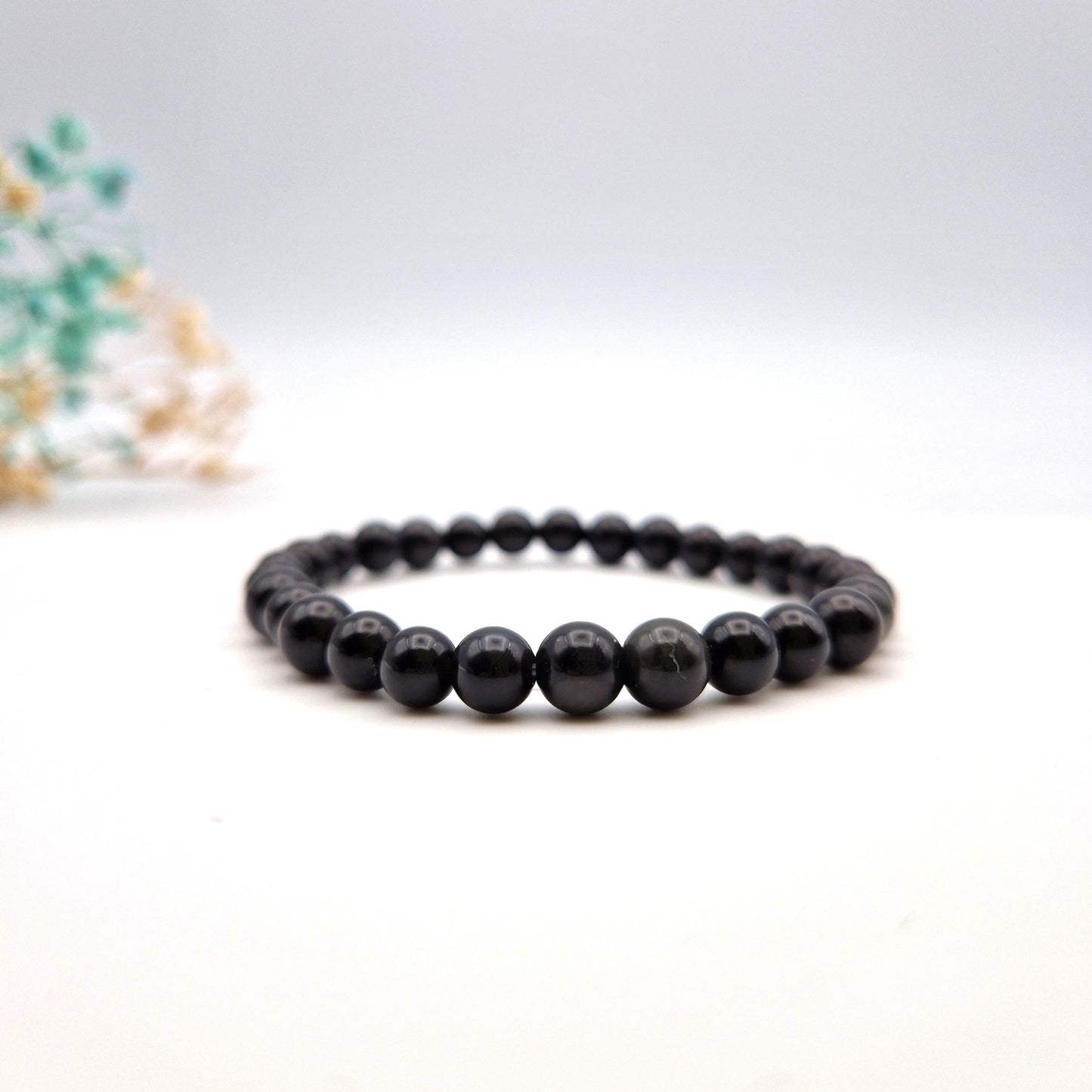 Bracelet Obsidienne noire