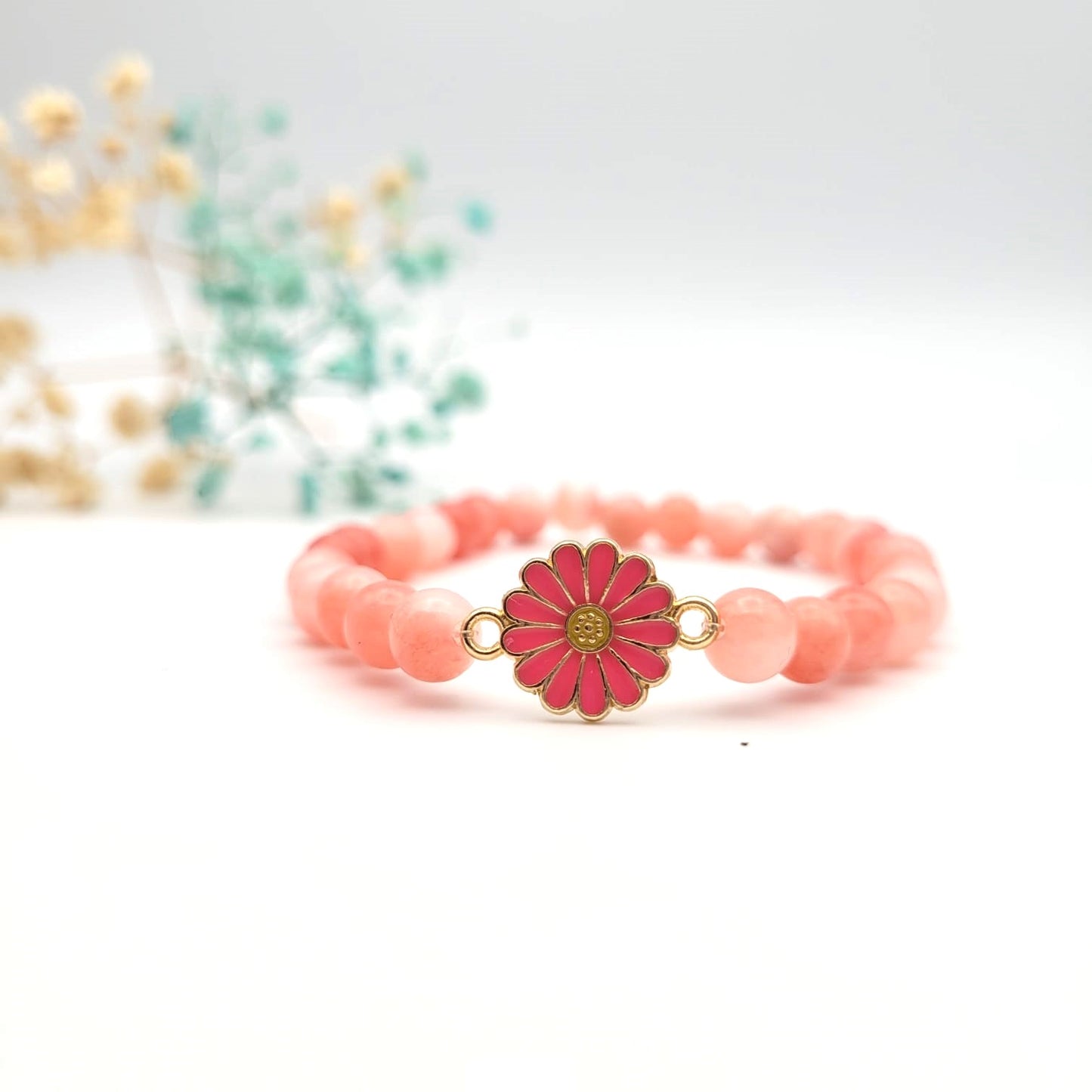 Bracelet Tourmaline rose